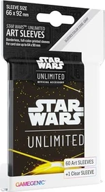Gamegenic Star Wars: Unlimited - Art Sleeves Card Back Yellow, 60 Stück