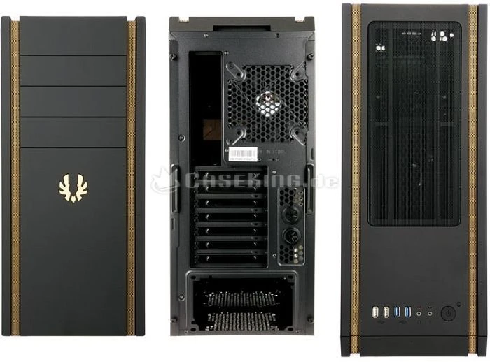 BitFenix Shinobi schwarz/gold
