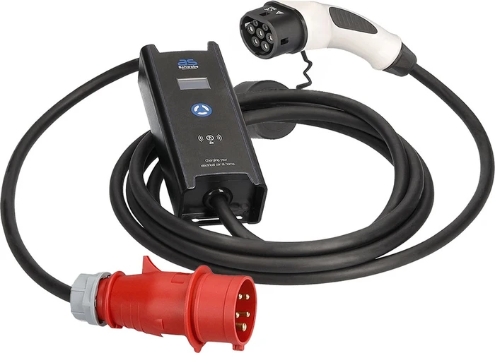 as-Schwabe Mobiles Ladegerät Elektroautos MODE 2 CEE 32A-Stecker, 5m Ladekabel