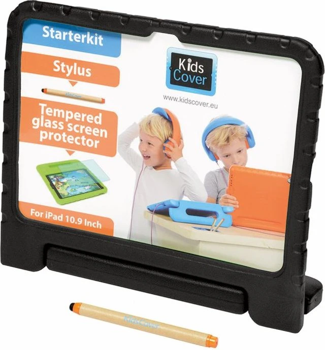Parat KidsCover für Apple iPad 10.9" (10.Gen), inkl. Stylus, schwarz
