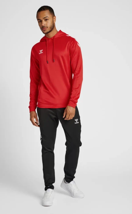 hummel Core XK Poly Sweat Hoodie true red (Herren)