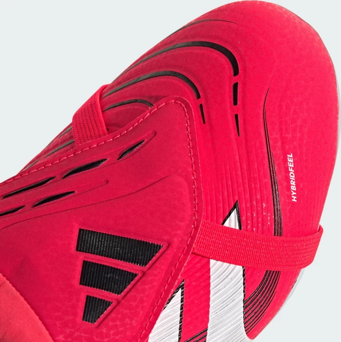 adidas Predator League Fold-Over Tongue FG lucid red/cloud white/core black (Junior)