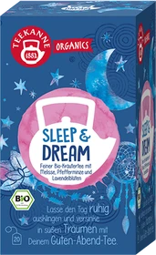 Teekanne Organics Sleep & Dream Tee Beutel, 20 Stück