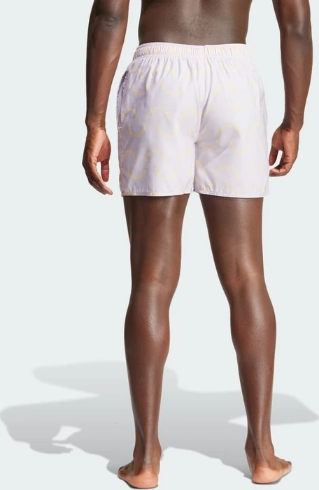 adidas Wave Logo CLX Badeshorts silver dawn/spark (Herren)