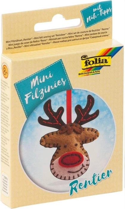 Folia Mini Filzinies Filznähset Clownfisch