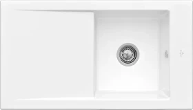 Villeroy & Boch Timeline 50 Einbau Becken reversibel mit Ablauffernbedienung weiß alpin