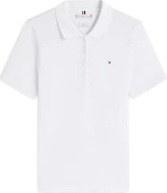 Tommy Hilfiger Heritage Slim Fit Poloshirt kurzarm optic white (Damen)
