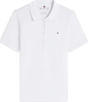 Tommy Hilfiger Heritage Slim Fit Poloshirt kurzarm optic white (Damen)