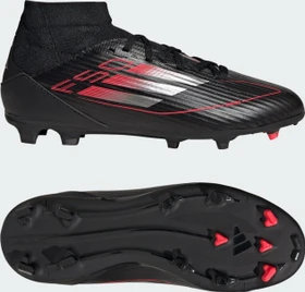 adidas F50 League Mid FG/MG core black/iron metallic/lucid red (Junior)