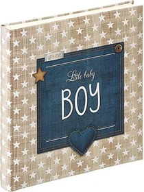 Walther Design Buch Fotoalbum Baby Little Baby 31x28 blau