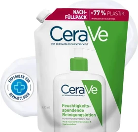 CeraVe Feuchtigkeitsspendende Reinigungslotion Refill, 473ml