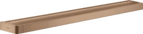 Hansgrohe Axor Universal Softsquare Reling Badetuchhalter 800mm brushed red gold