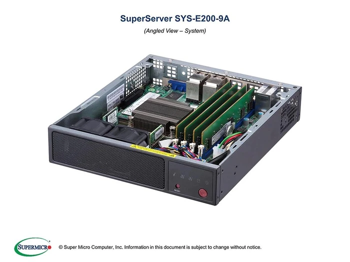 Supermicro SuperServer E200-9A