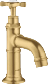 Hansgrohe Axor Montreux Standventil 50 mit Kreuzgriff ohne Ablaufgarnitur brushed gold optic
