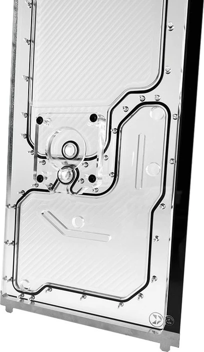Stealkey Customs Lian Li O11D XL Front Plate SK2 Distro-Plate, Verteilerplatte inkl. DDC Adapter