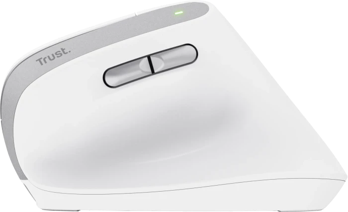 Trust Bayo II Ergonomic Wireless Mouse weiß, ECO zertifiziert, USB