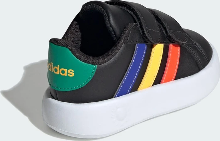 adidas Grand Court 2.0 core black/lucid blue/court green (Junior)