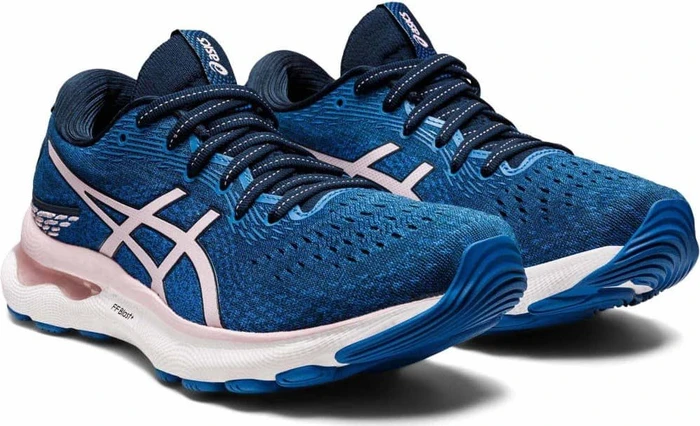 Asics Gel-Nimbus 24 french blue/barely rose (Damen)