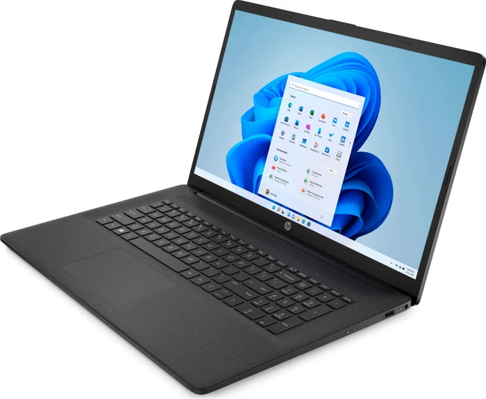 HP Laptop 17-cn2137ng, Jet Black/Starry Black, Core i3-1215U, 8GB RAM, 512GB SSD, DE