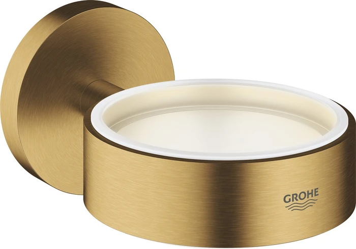 Grohe Essentials Halter für Zahnputzbecher cool sunrise gebürstet