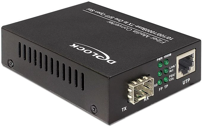 DeLOCK Medien Konverter, 100Base-T auf 100Base-FX