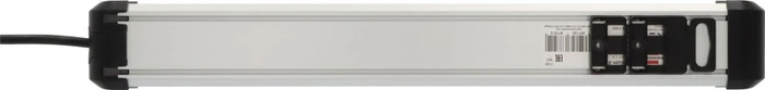 Brennenstuhl Premium-Alu-Line, 10-fach, 3m, silber/schwarz