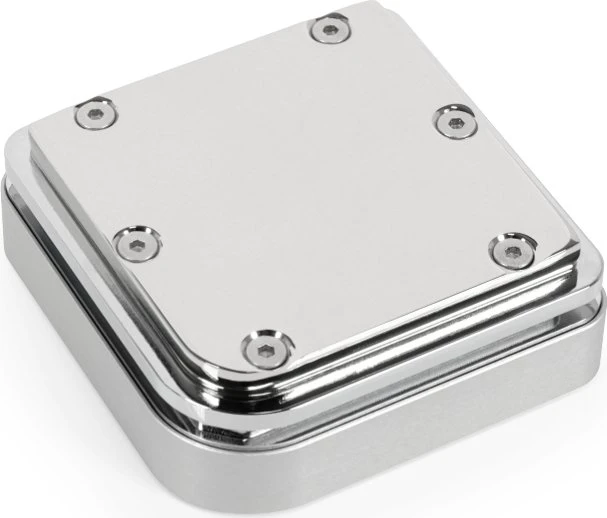 Alphacool Core 1 Silver, Messing/Nickel