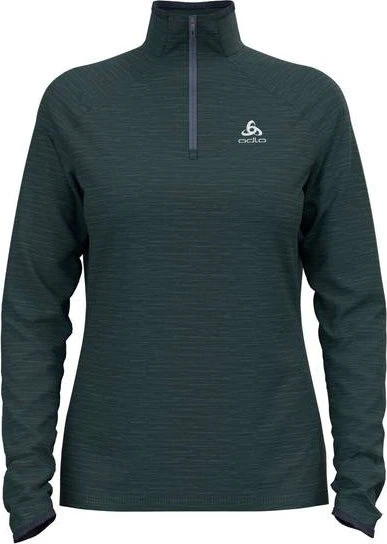 Odlo Run Easy Laufshirt langarm india ink melange (Damen)