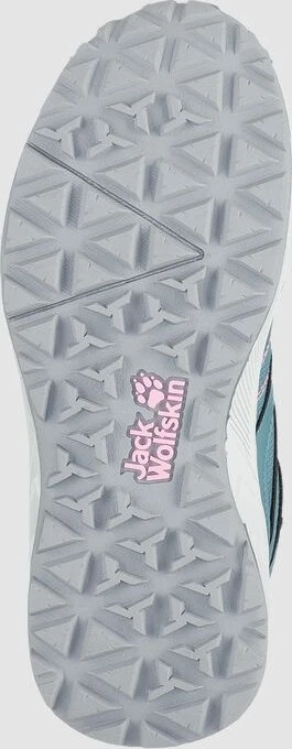 Jack Wolfskin Woodland Texapore Mid grau/rosa (Junior)