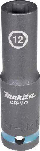 Makita Impact Black Außensechskant Steckschlüssel 1/2", 12x81.5mm