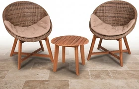 Garden Pleasure Reno Balkon-Set, 5-tlg.