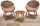 Garden Pleasure Reno Balkon-Set, 5-tlg. (985243)