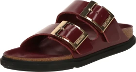 Birkenstock Arizona Droplet Buckle Naturleder Lack zinfandel high shine (Damen)