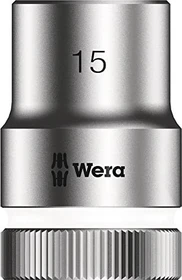 Wera 8790 HMC Zyklop Außensechskant Steckschlüssel 1/2", 15x37mm