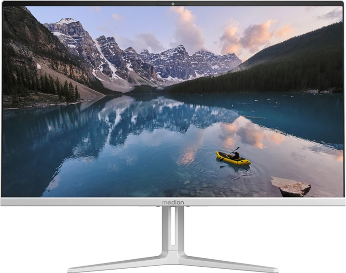 Medion Signium 27 S1 All-in-One PC, silber, Core 5 210H, 16GB RAM, 1TB SSD