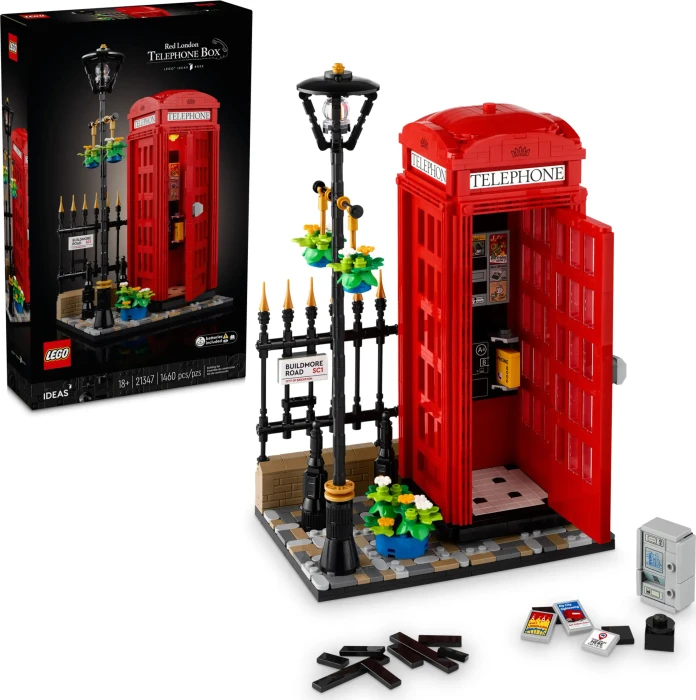 LEGO Ideas - Rote Londoner Telefonzelle