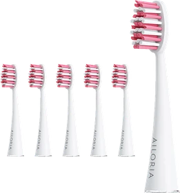 Ailoria Shine Bright Ersatzbürste rose, 6 Stück