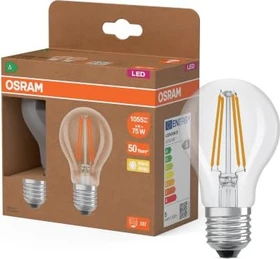 Osram Ledvance LED Classic A 75 Filament 5W/827 E27 Clear