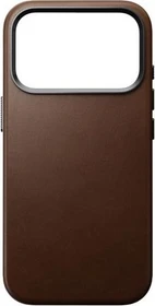 Nomad Traditional Leather Case für Apple iPhone 17 Pro rustic brown