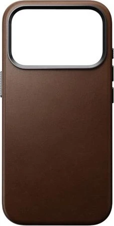 Nomad Traditional Leather Case für Apple iPhone 17 Pro rustic brown
