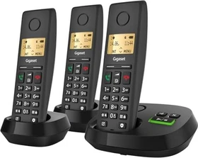 Gigaset Pure 220A Trio schwarz