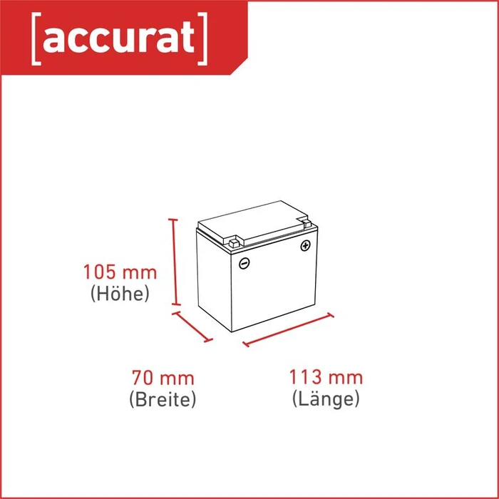 Accurat Sport AGM YTX5L-BS
