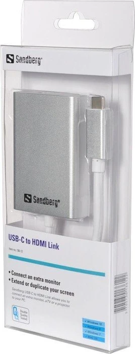 Sandberg USB 3.0 Typ-C auf HDMI Adapter