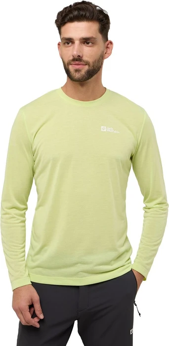 Jack Wolfskin Vonnan Funktionsshirt langarm cool matcha (Herren)