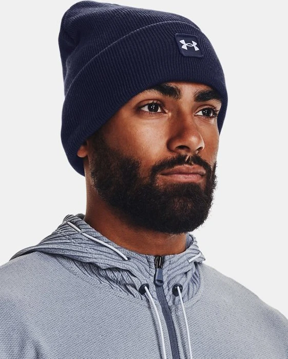 Under Armour Halftime mit Umschlag Mütze midnight navy/white