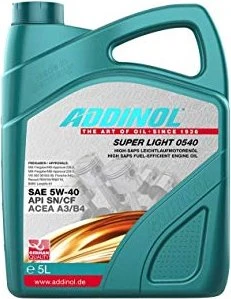 Addinol Super Light 0540 5W-40 5l