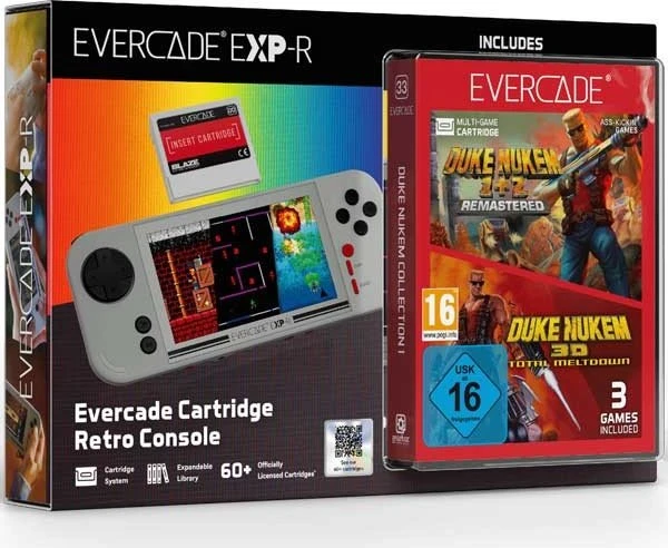 Blaze Entertainment Evercade EXP-R Konsole - Duke Nukem Bundle