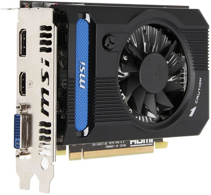 MSI Radeon HD 7730, R7730-1GD5V1, 1GB GDDR5, VGA, DVI, HDMI