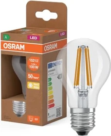 Osram Ledvance LED Classic A 100 Filament 7.2W/827 E27 Clear