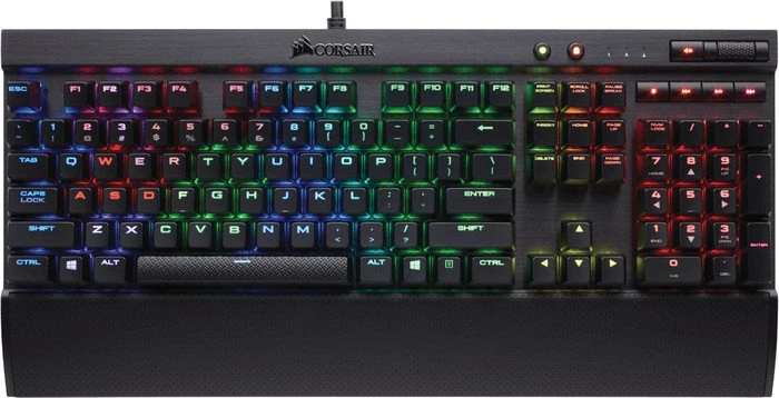Corsair Gaming K70 LUX RGB, MX SILENT RGB RED, USB, DE